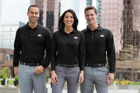 INK STITCH Men K500ls Custom Add Your Logo Texts Embroidery Silk Touch Long Sleeve Polo Shirts in Saudi Arabia