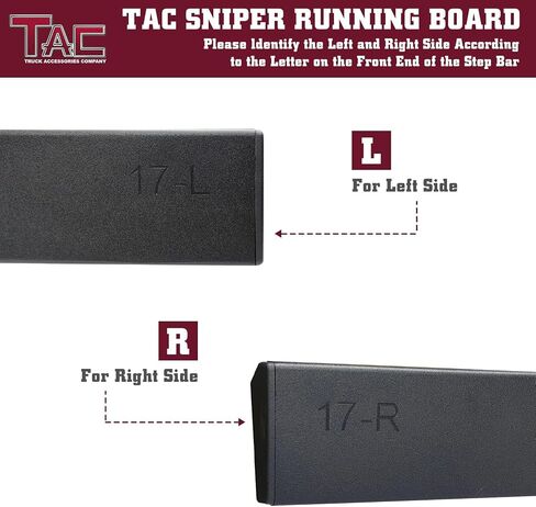 TAC Sniper Running Boards Fit 2005-2023 Toyota Tacoma Access Cab Truck Pickup 4" Drop Fine Texture Black Side Steps Nerf Bars 2pcs in Saudi Arabia