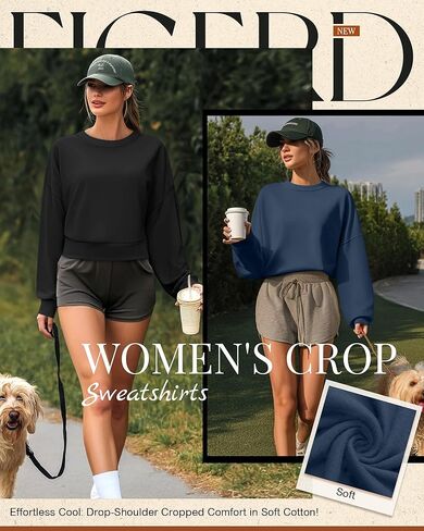 Ficerd 3 حزمة بلوزات نسائية قصيرة الأكمام القطن طاقم الرقبة البلوز القمم عادية الصلبة قمصان ثقيلة in Kuwait