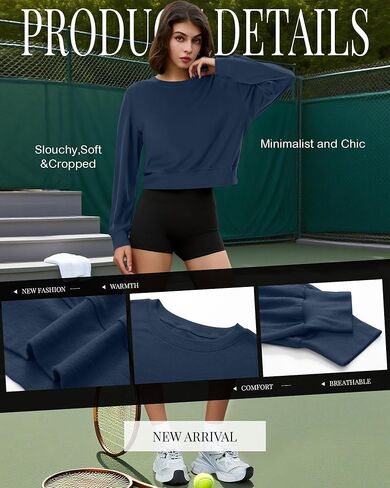 Ficerd 3 حزمة بلوزات نسائية قصيرة الأكمام القطن طاقم الرقبة البلوز القمم عادية الصلبة قمصان ثقيلة in Kuwait