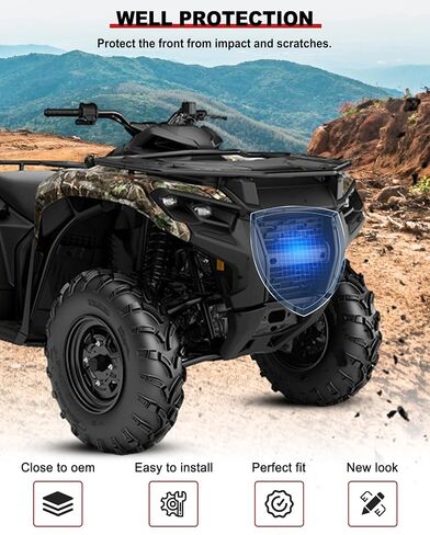 مجموعة اللفافة الأمامية لـ Can-Am Outlander 500 700 PRO، ممتص الصدمات الأمامي الأسود المدمج لملحقات Can Am Outlander 500 700 PRO 2023 2024 2025، استبدال #705013201 in Saudi Arabia