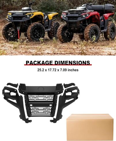 مجموعة اللفافة الأمامية لـ Can-Am Outlander 500 700 PRO، ممتص الصدمات الأمامي الأسود المدمج لملحقات Can Am Outlander 500 700 PRO 2023 2024 2025، استبدال #705013201 in Saudi Arabia