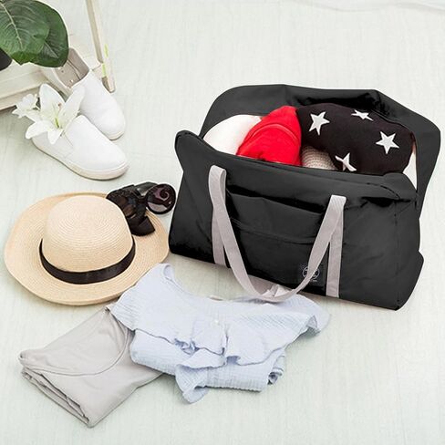Travel Duffel Bag Carry On Luggage Tote for Spirit Airlines Personal Item Weekender Overnight Bag Sport Gym Bag Foldable Duffel Tote (Flamingo) in Saudi Arabia