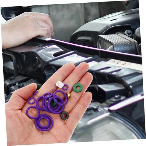 5sets Automotive Air Conditioning Seal Kit Rubber Gasket Assortment for Efficient Car Repair and Maintenance Leak Prevention Compatible Vehicle Models in Kuwait