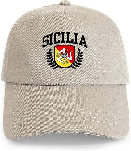 قبعة CafePress Sicilia قبعة بيسبول فريدة قابلة للتعديل in Saudi Arabia