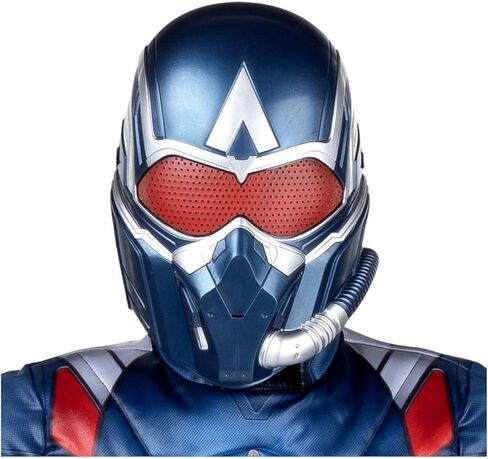 Jazwares 2025 Marvel Captain America SAM WILSON زي الهالوين للشباب للأولاد - بذلة مع قناع بلاستيكي in Saudi Arabia