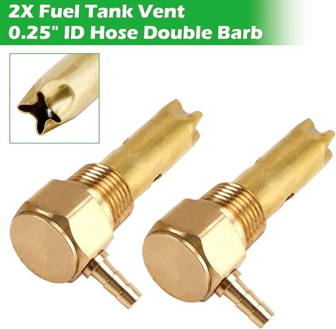 2X 0.25" ID Hose Double Barb Fuel Tank Vent Assy FTA-V-50-02 For Peterbilt in Saudi Arabia