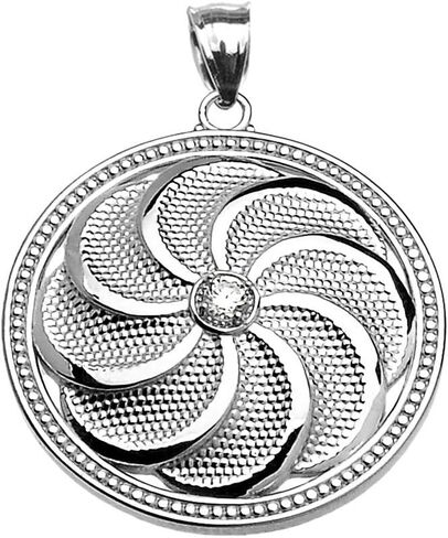 مجوهرات Claddagh الذهبية الدينية من الفضة الإسترليني قلادة زركونيا مكعبة من الفضة الأرمنية in Saudi Arabia