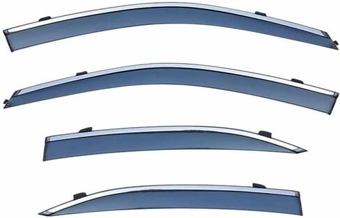 Car Windshield Rain Guards for Lexus is MK3-XE30 2014-2024, Front Rear Window Wind Deflectors Visors Waterproof Deflector Windows Exterior Accessories in Saudi Arabia