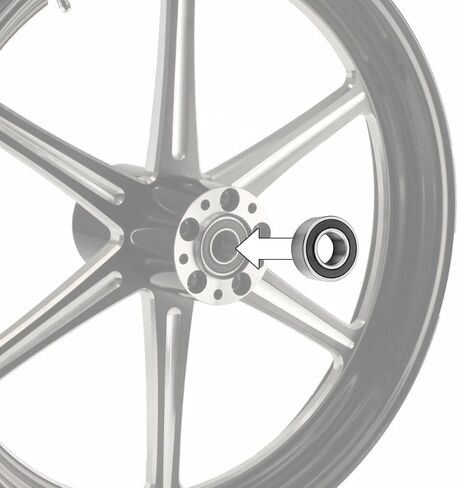 مجموعة سدادات محمل العجلة متوافقة مع Harley Softail Dyna Sportster Touring Street Glide Road Glide Road King Electra Glide in Kuwait