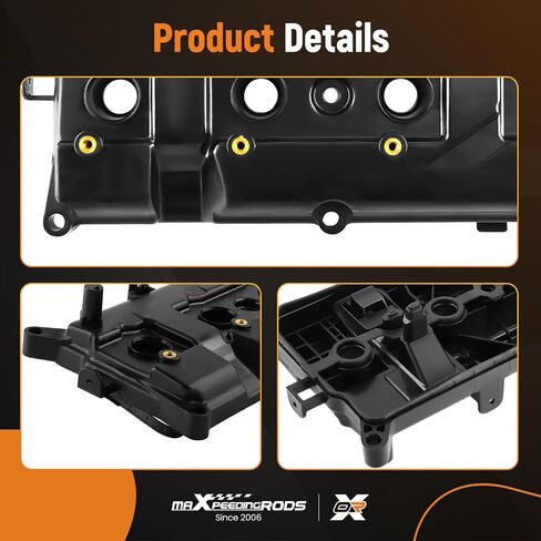 غطاء صمام المحرك Maxpeedingrods لنيسان فيرسا MR18DE 1.8L 2007-2012 استبدال 13264EM30C 13264EM30A in Saudi Arabia