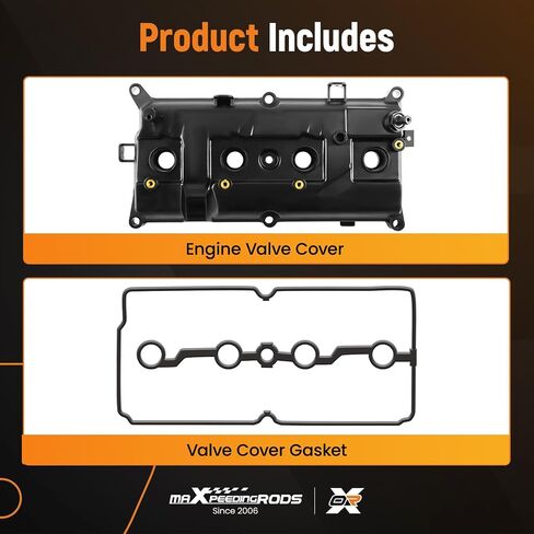 غطاء صمام المحرك Maxpeedingrods لنيسان فيرسا MR18DE 1.8L 2007-2012 استبدال 13264EM30C 13264EM30A in Saudi Arabia