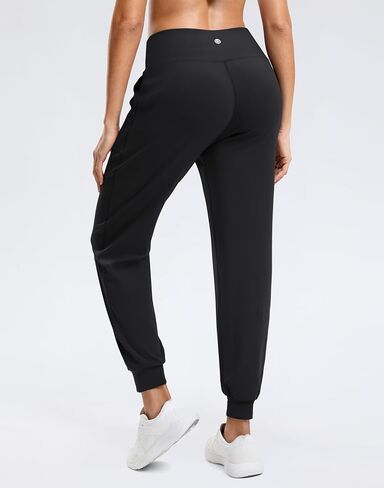 G Gradual Women's Joggers Zip Pockets Drawstring Gym Sweatpants High Waisted Tapered Pants for Workout, Travel, Lounge in Saudi Arabia