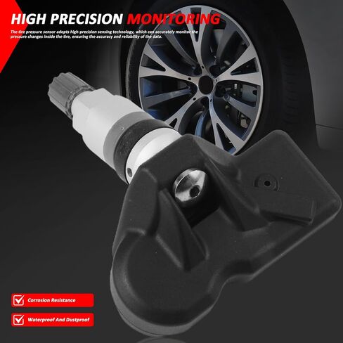 4PCS 36106856227 Tire pressure control system wheel speed sensor 2008-2025 for BMW 5,6,X3,X6,Z4 Series F02 F10 F11 F06 F12 F13 F25 E71 E89 Replacement # 36106790054 36106874829 36236771034 36236779490 in Saudi Arabia