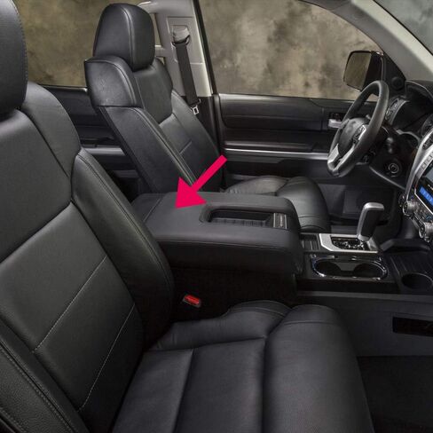 ALLGOOD Center Console Armrest Lid Cover, Compatible with Sonata 2015-2019, Gray in Saudi Arabia