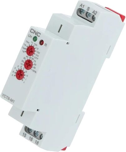 CNC YCT8-M1/YCT8-M2 16A AC 230V Din نوع السكك الحديدية تأخير الوقت مرحل متعدد الوظائف مع 10 اختيارات للوظائف (YCT8-M1) in Saudi Arabia