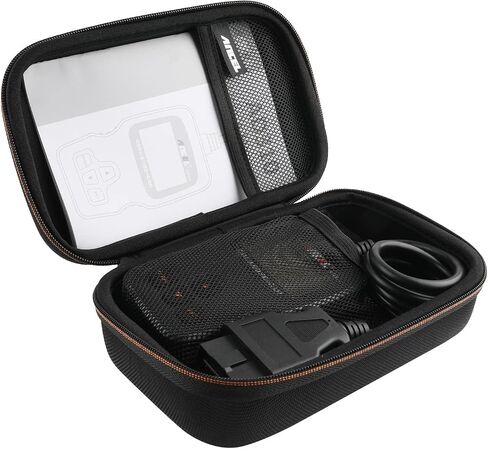 ANCEL HD100PRO ماسح ضوئي للشاحنات الثقيلة يعمل بتقنية البلوتوث، أداة تشخيص ماسح ضوئي للديزل بنظام كامل، DPF Force Regen وإعادة ضبط لمحرك Cummins Caterpillar، ماسح HDOBD وOBD2 لشاحنات الديزل والسيارات in Kuwait
