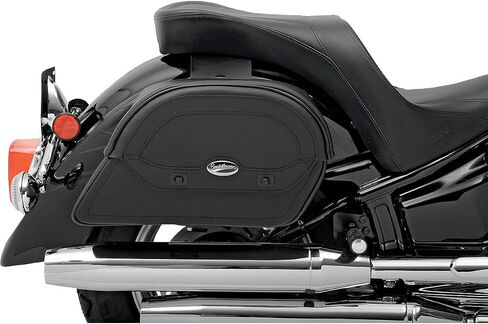 Saddlemen 3501-0309 Extra Jumbo Slant Saddlebag , Black in Saudi Arabia