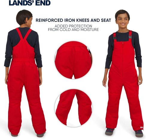 ملابس داخلية للأولاد من Lands' End Boys مقاومة للماء وقابلة للتعديل ومعزولة من الحديد للركبة in Kuwait