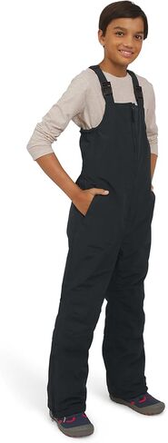 Lands' End boys Squall Waterproof Adjustable Insulated Iron Knee Snow Bib Overalls in Saudi Arabia