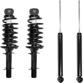 Monroe 1000208VK4 pc Front and Rear Quick-Strut and OESpectrum Suspension Strut Assembly and Shock Absorber Set for Volkswagen Golf, Volkswagen Jetta in Saudi Arabia