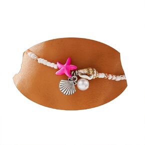Starfish Beach Anklets for Women Boho Conch Pearl Anklets Surfer Beachy Seashell Vacation Accessories in Kuwait