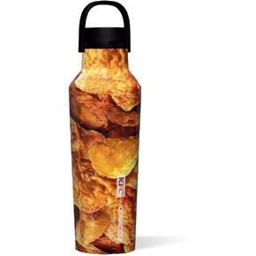 Corkcicle Star Wars Insulated Canteen Travel Water Bottle, Triple Insulated Stainless Steel, Easy Grip Straw Mouth, Keeps Beverages Cold for 25 Hours or Warm for 12 Hours, 20 oz, Chewbacca in Kuwait