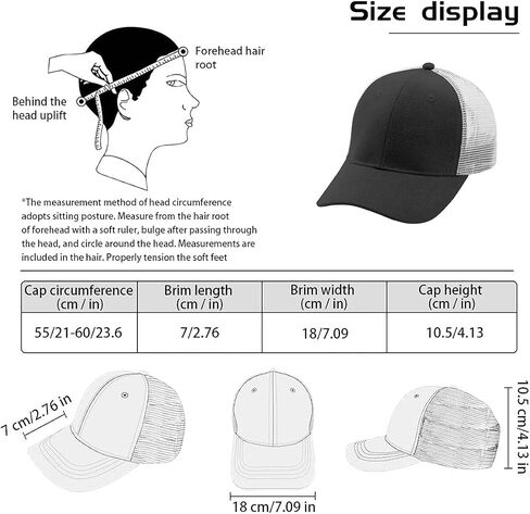 Custom Hat for Men Women,Bulk Customized Baseball Cap Design Your Own Add Your Logo Photo Text in Saudi Arabia