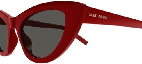 Saint Laurent Grey Cat Eye Ladies Sunglasses SL 213 LILY 018 52 in Saudi Arabia