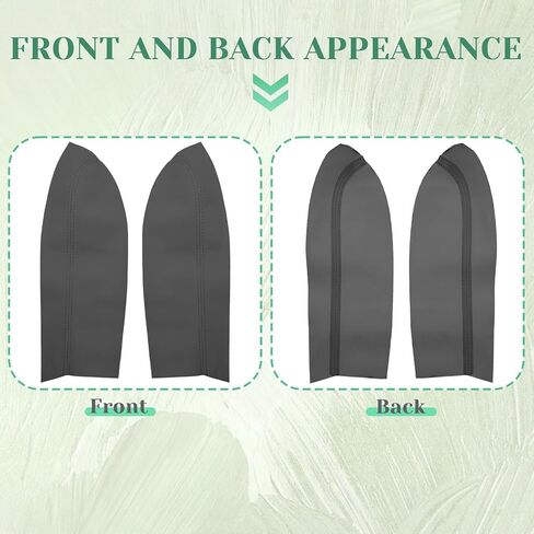 2PCS Front Door Panel Armrest Cover Replacement Compatible with Toyota Prius 2004-2009 Left and Right Leather Arm Rest Replaced Skin Upholstery Black (Only Leather Part) in Saudi Arabia
