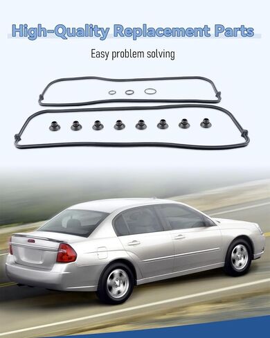 VS50442R حشية غطاء الصمام مناسبة لـ Chevy Equinox Impala Malibu، لـ Oldsmobile Alero Cutlass Silhouette، لـ Pontiac Grand Prix، لـ Saturn Vue Aura استبدال 10154775 VS50173A in Saudi Arabia
