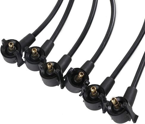 Ignition Spark Plug Wires 6PC Set 8mm ST-6079 for 1990-1996 Ford Explorer Ranger Aerostar V6 4.0L for 1991-2000 Mazda B4000 Navajo in Saudi Arabia