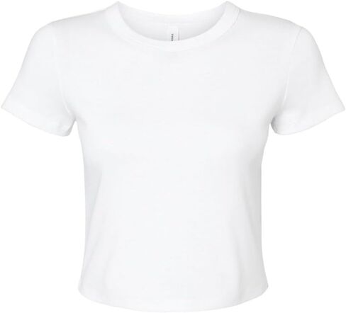Bella + Canvas Ladies' Micro Ribbed Baby Tee in Saudi Arabia