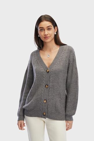 Women's Cardigan Sweaters Open Front Cardigans for Women Trendy Chunky Oversized Loose Knit Fall Outfits 2025 in Kuwait