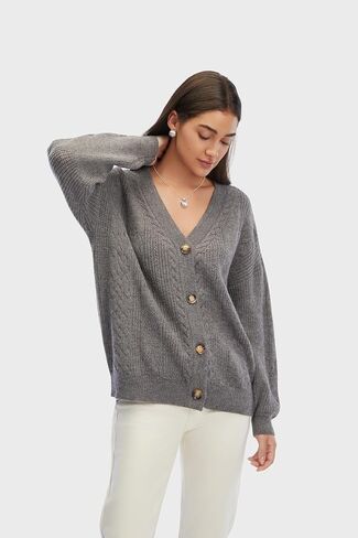 Women's Cardigan Sweaters Open Front Cardigans for Women Trendy Chunky Oversized Loose Knit Fall Outfits 2025 in Kuwait