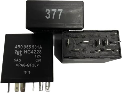 1pcs/lot Relay 4B0 955 531A 11pins Car Wiper Relay in Saudi Arabia