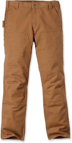 سروال Carhartt الرجالي Rugged Flex® ذو قصة مستقيمة على شكل بطة ومزدوج من الأمام in Saudi Arabia