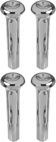 2 Set of - Smooth Chrome Door Lock Knob Set for Tempest for LeMans for GTO for Catalina for Bonneville for Cutlass for Monte Carlo for Corvair for Chevelle for Fleetwood in Saudi Arabia