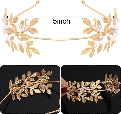 4 Pcs Greek Goddess Accessories Set for Women Wedding Halloween Costume in Kuwait