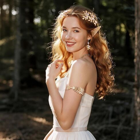 4 Pcs Greek Goddess Accessories Set for Women Wedding Halloween Costume in Kuwait