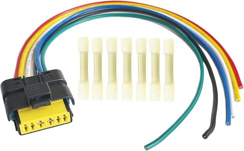 6 Pins Rear Tail Light Lamp Connector Wiring Harness Pigtail Plug Fit for Nissan Versa Sunny Almea V-Drive Latio N17 2012-2019 Fit OE# 265503AN0A 265553AN0A in Saudi Arabia