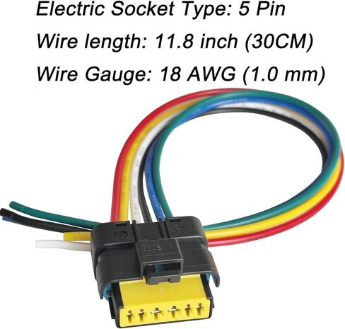 6 Pins Rear Tail Light Lamp Connector Wiring Harness Pigtail Plug Fit for Nissan Versa Sunny Almea V-Drive Latio N17 2012-2019 Fit OE# 265503AN0A 265553AN0A in Saudi Arabia