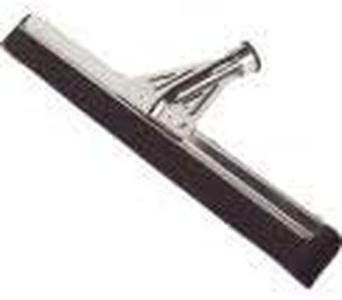 SPARTA Flo-Pac Floor Rubber Squeegee Window Squeegee with Reinforced Metal Frame for Floor, Bathroom, Kitchen, Concrete, Tile, Garage, Commercial Use, 22 Inches, Black in Kuwait