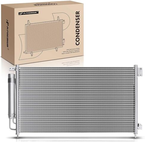 A-Premium Air Conditioning A/C Condenser Compatible with Honda Accord 2003-2007 2.4L 3.0L, Coupe 2dr, Replace# 80110SDNA01 in Saudi Arabia