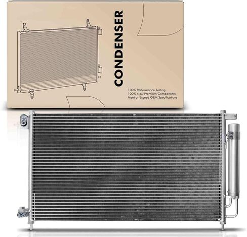 A-Premium Air Conditioning A/C Condenser Compatible with Honda Accord 2003-2007 2.4L 3.0L, Coupe 2dr, Replace# 80110SDNA01 in Saudi Arabia