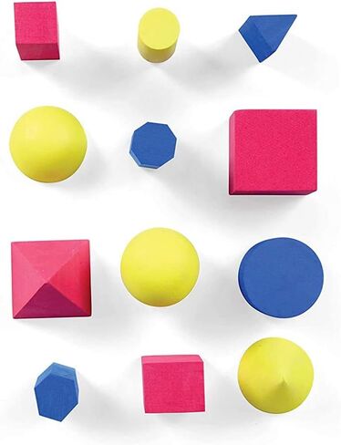 hand2mind ManipuLite GeoSolids, Set of 6 in Saudi Arabia