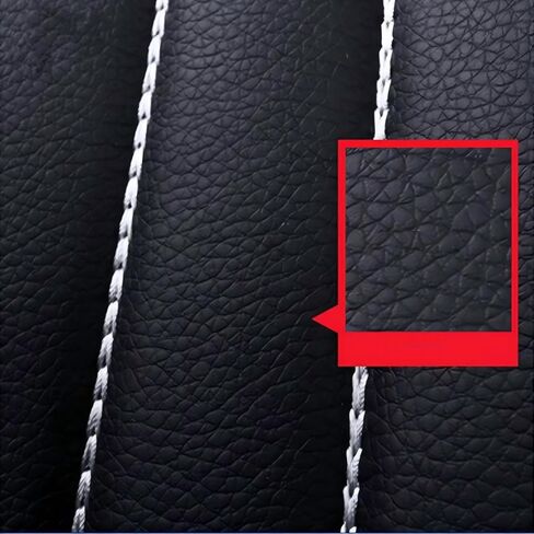 أغطية مقاعد السيارة الجلدية لسيارة Jeep Renegade 2014-2018 2019 2020 2021 2022 2023، وسائد مقعد السيارة، مجموعات أغطية المقاعد ملحقات السيارات، أسود 9 قطع in Saudi Arabia