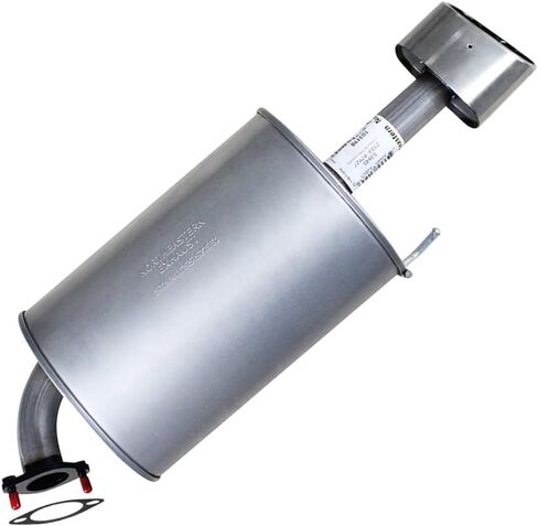 Exhaust Driver Side Muffler Compatible for 2004-2006 Acura MDX 3.5L | Stainless Steel | Northeastern Exhaust | Free Gasket Included | Automotive Replacement Part | Direct-Fit in Saudi Arabia