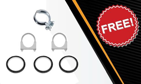 Northeastern Exhaust | Stainless Steel Exhaust Muffler Compatible for Toyota Tundra 2007-2009 5.7L | Free Gaskets and Clamps Included | 146" Wheelbase in Saudi Arabia