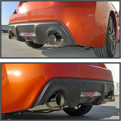 نظام عادم كاتم صوت ذو طرف مزدوج من Spec-D Tuning Catback متوافق مع 2013-2016 Scion FR-S in Saudi Arabia